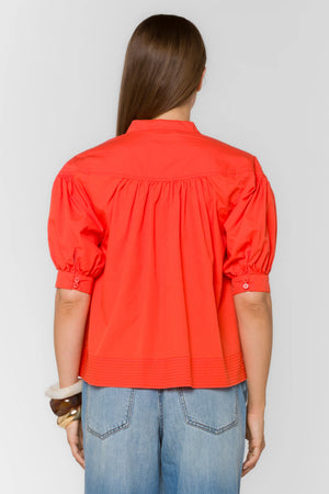 Dory puff slv shirt-Velvet Heart CHU-24629