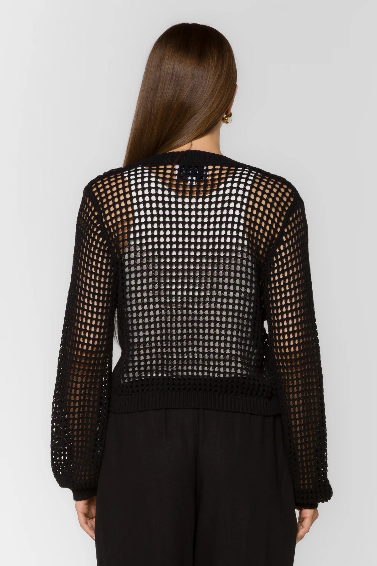 Tovey crochet shrug sweater-Velvet Heart SEY-4917
