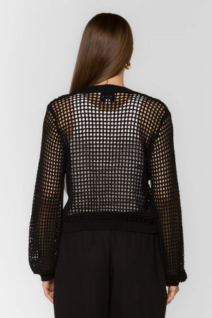 Tovey crochet shrug sweater-Velvet Heart SEY-4917