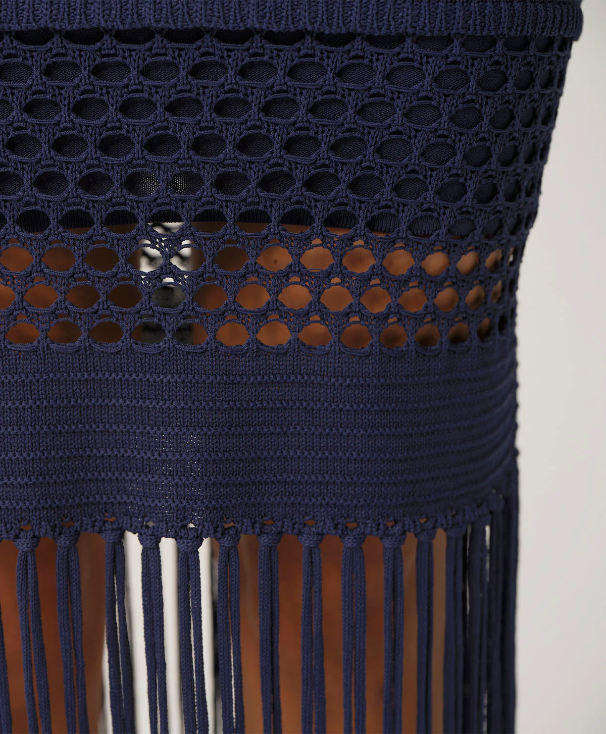 Melissa Fringe dress navy-PQ Swim NVY-1427D