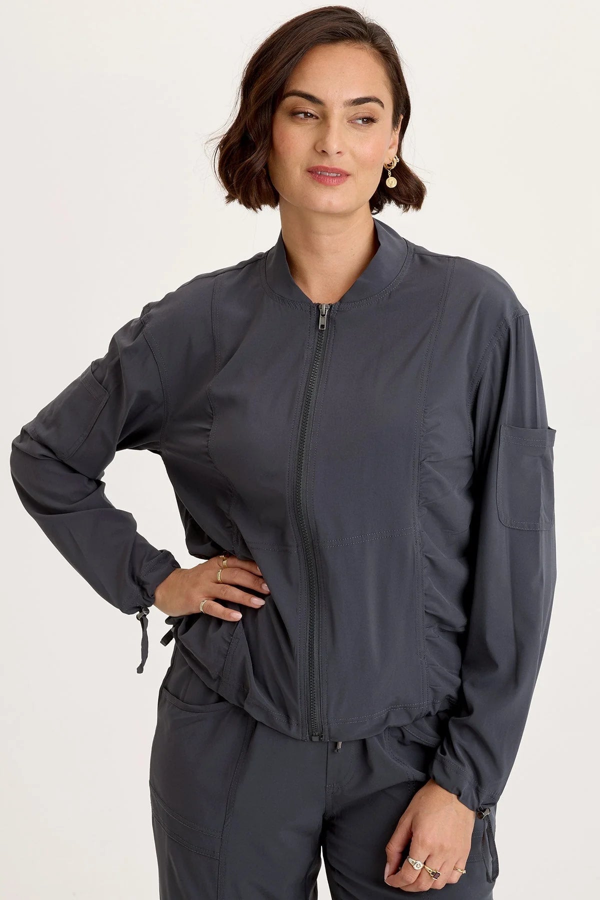 Bach jacket charcoal-Wearables 14877w