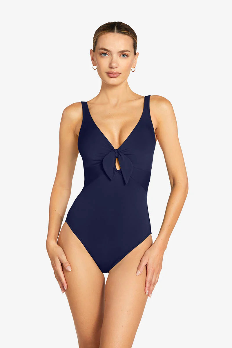 Knot 1pc navy -Robin Piccone 251716