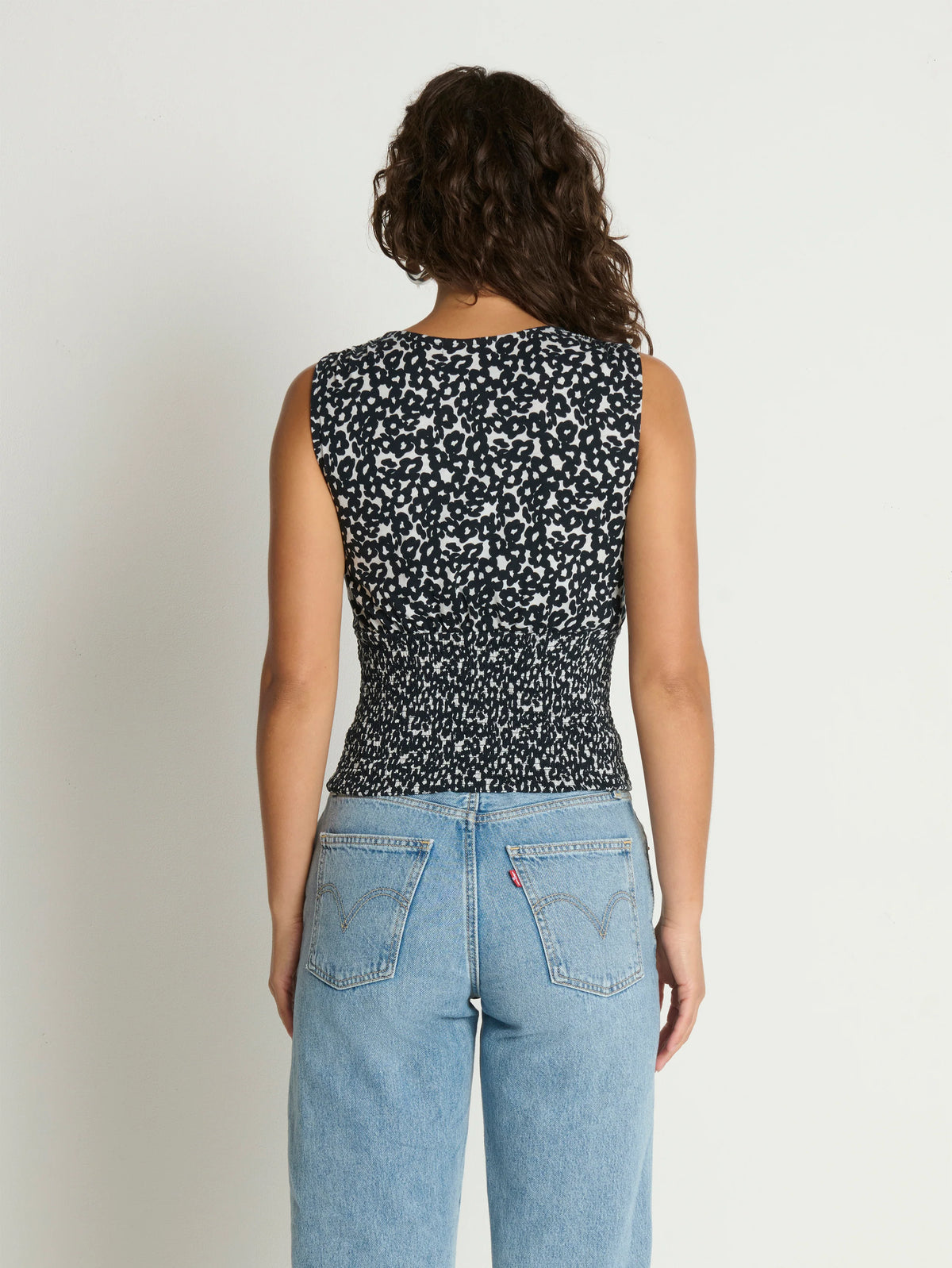Hali Button up tank -Nation 11395NPSP