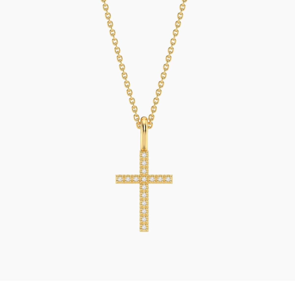 Believe Cross pendant nck-Ella Stein