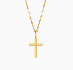 Believe Cross pendant nck-Ella Stein