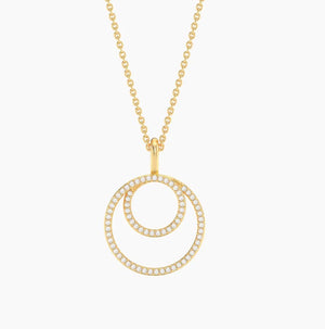 Inner Circle Pendant Necklace-Ella Stein