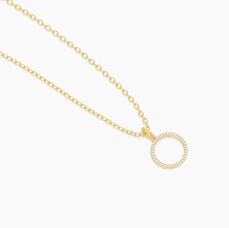 Standing O Pendant Nck-Ella Stein