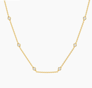 In the Loop Chain Necklace-Ella Stein