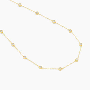 In the Loop Chain Necklace-Ella Stein