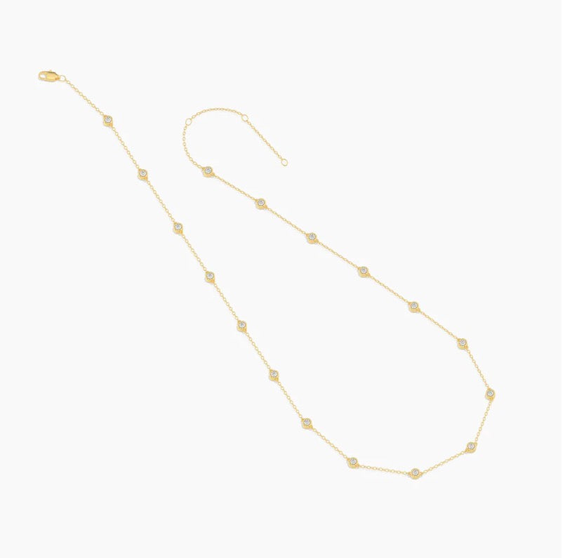 In the Loop Chain Necklace-Ella Stein