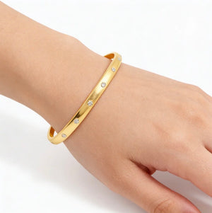 Lucky 7 cuff bracelet-Ella Stein