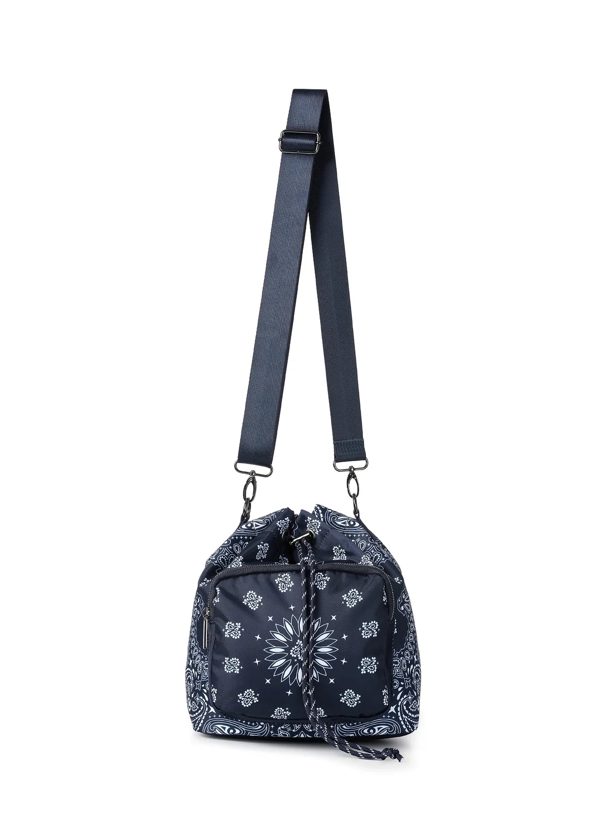 Harley Navy Bandana Bucket Bag-Haute Shore