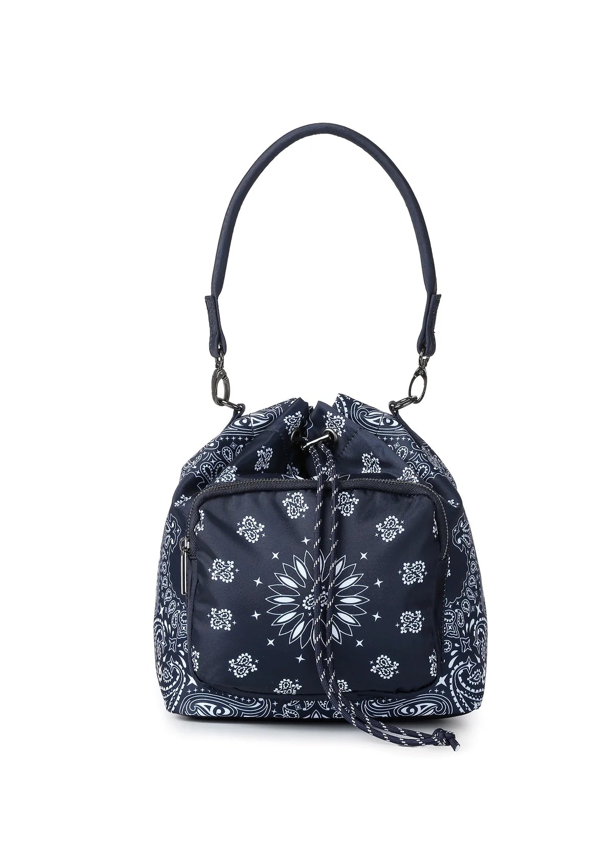 Harley Navy Bandana Bucket Bag-Haute Shore