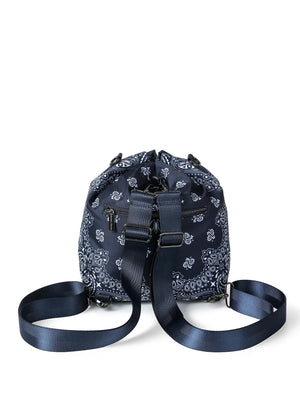 Harley Navy Bandana Bucket Bag-Haute Shore