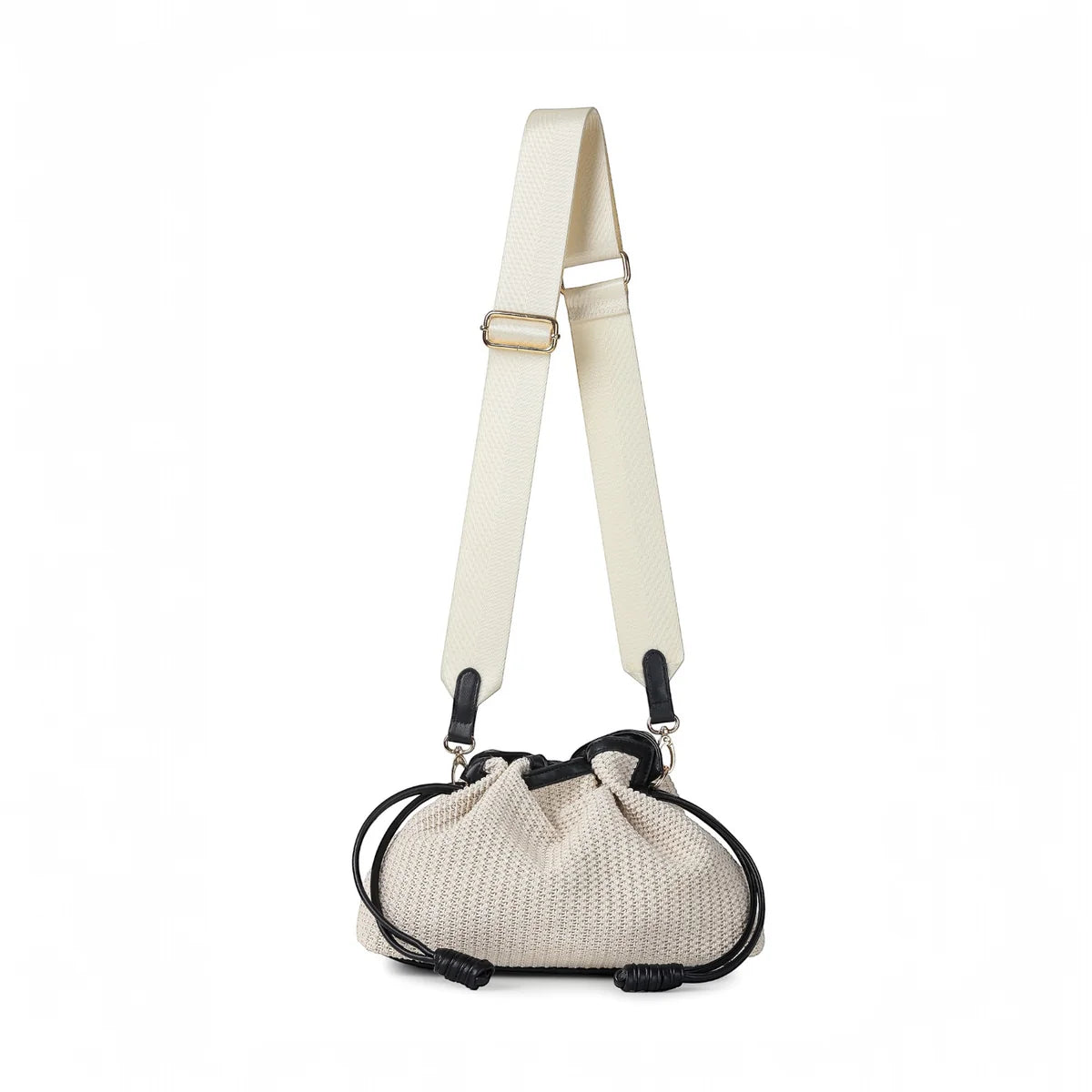 Taylor Tropez Crossbody Beige raffie-Haute Shore