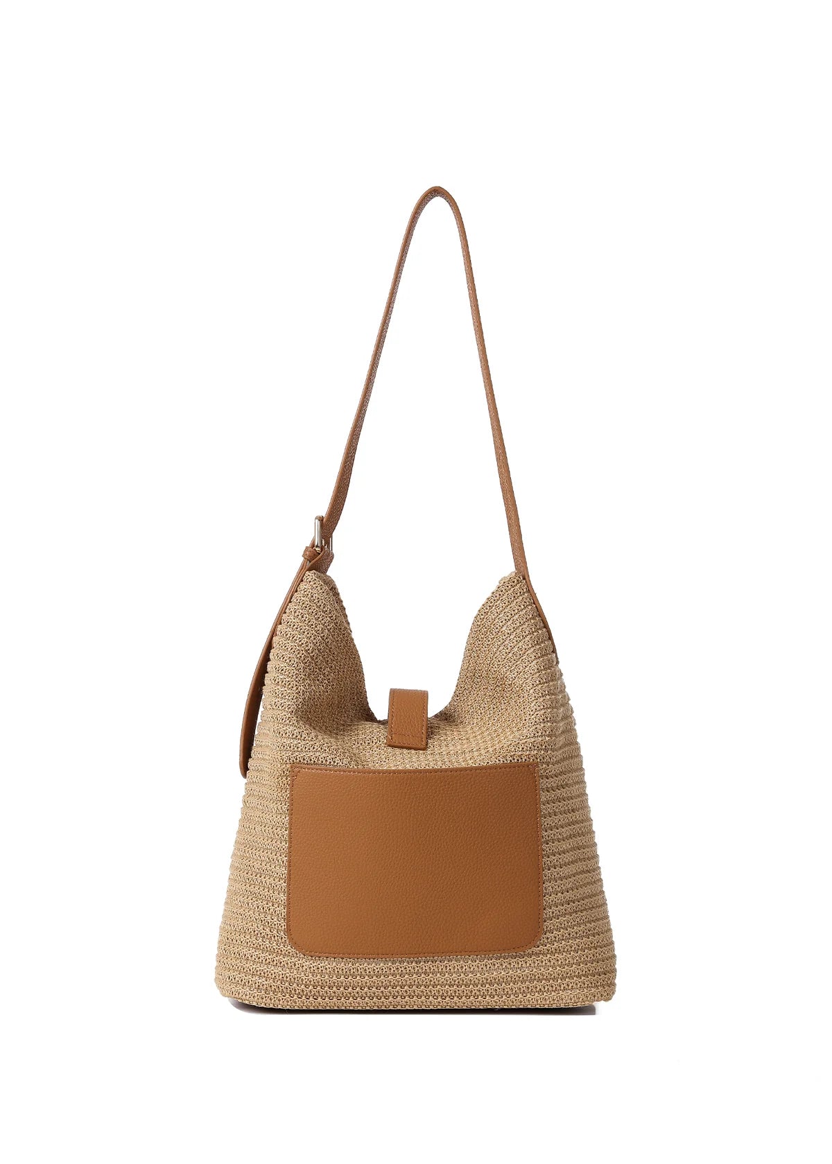 Sandy Carpi Raffia Bag-Haute Shore