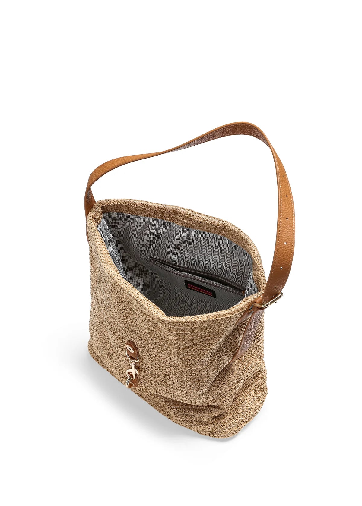 Sandy Carpi Raffia Bag-Haute Shore