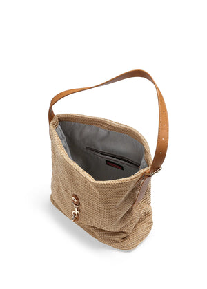 Sandy Carpi Raffia Bag-Haute Shore