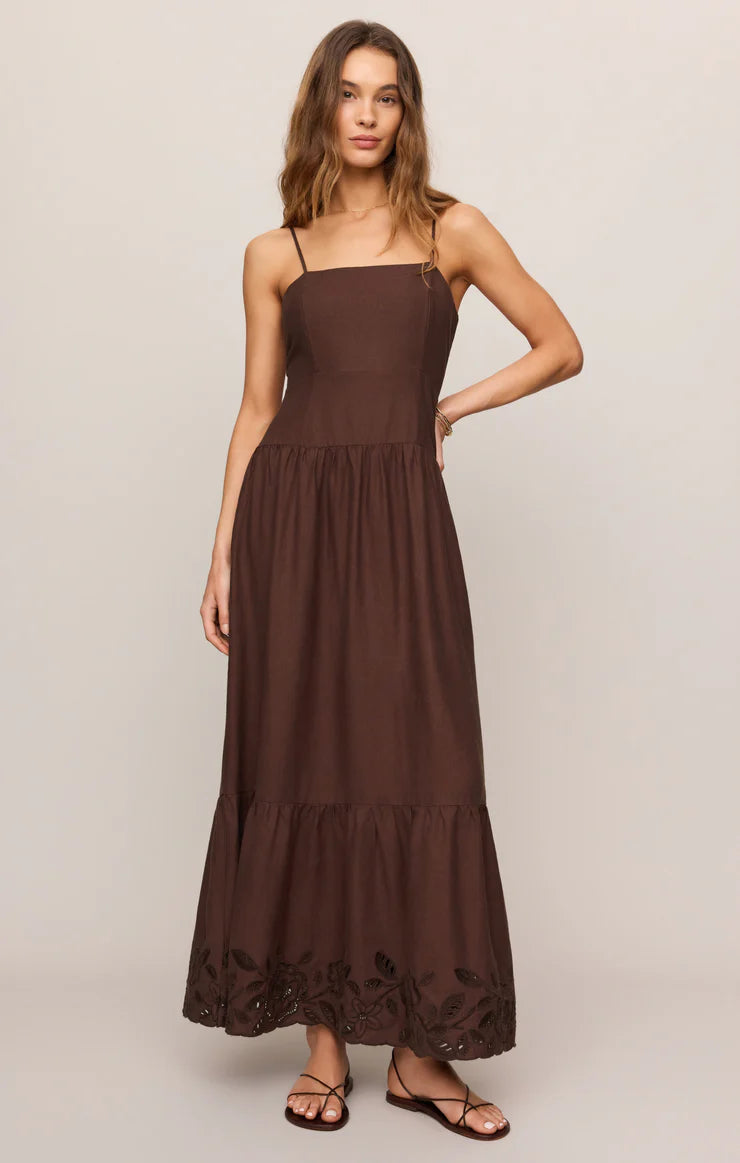 Esti emb maxi dress-Z supply ZD262128