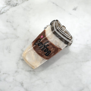 Love Coffee Hair Clip-Haven