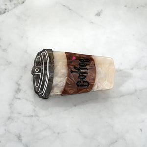 Love Coffee Hair Clip-Haven