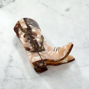 Cowgirl Boot Hair Clip-Haven