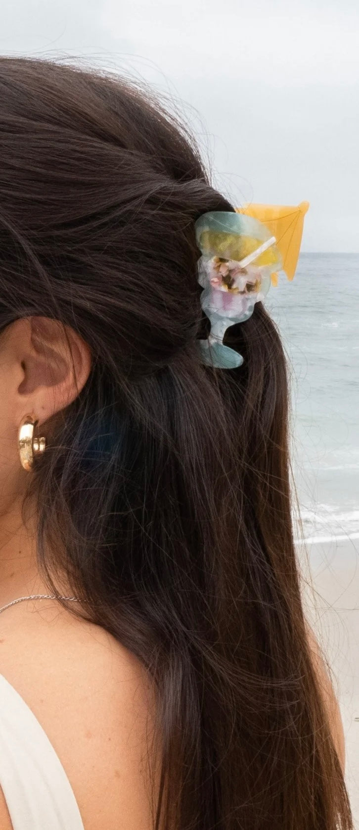 Cocktail Margarita hair clip-Haven