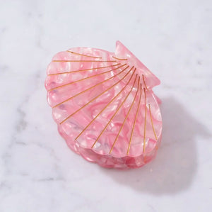 Scallop Shell lrg Hair Clip-Haven