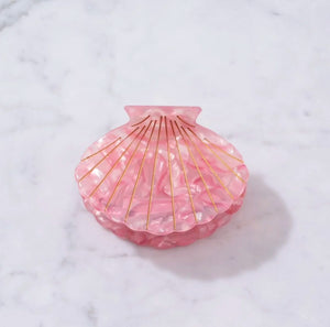 Scallop Shell lrg Hair Clip-Haven