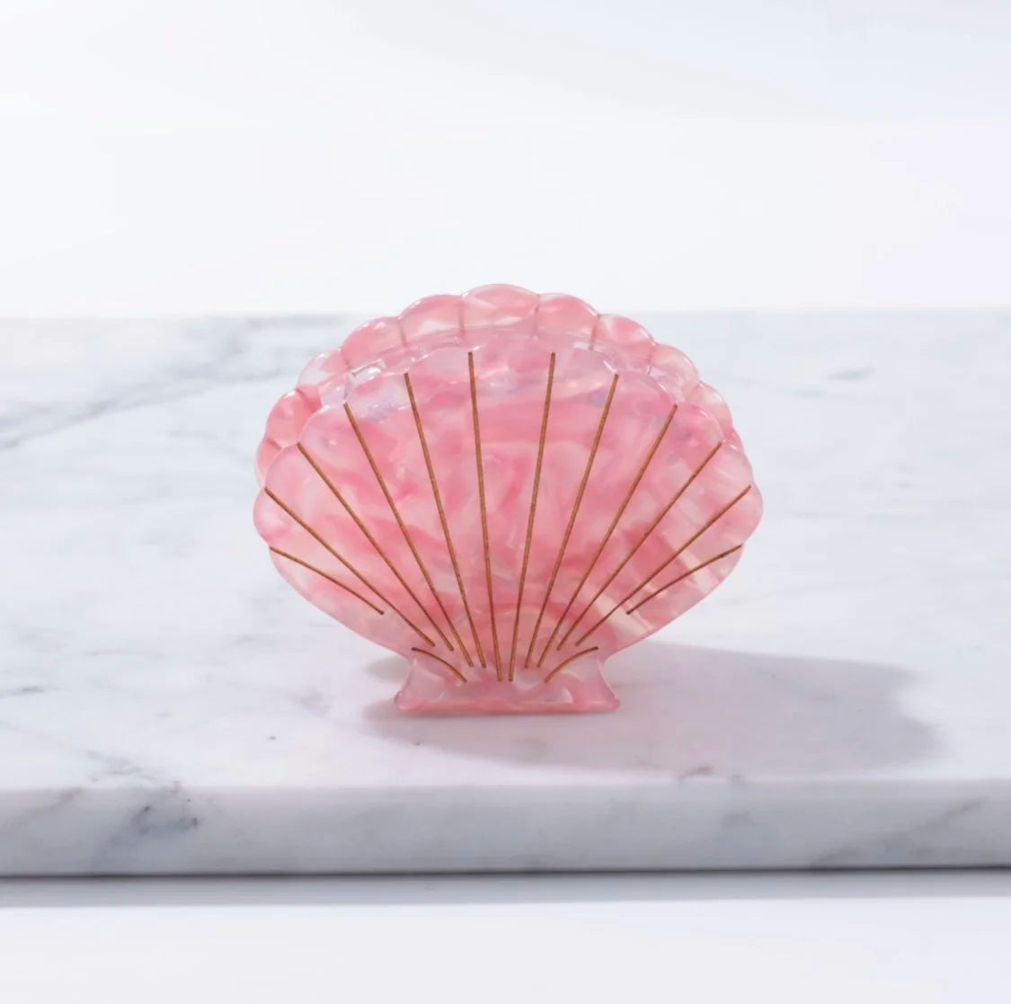 Scallop Shell lrg Hair Clip-Haven