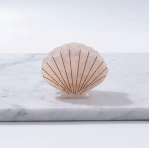 Scallop Shell lrg Hair Clip-Haven