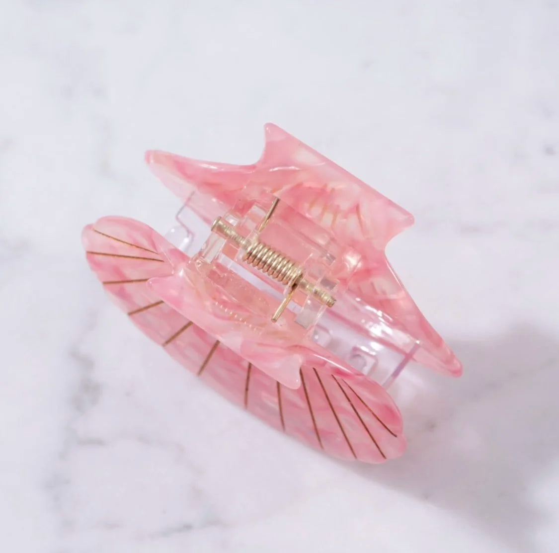 Scallop Shell lrg Hair Clip-Haven