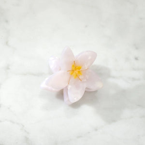 Plumeria Flower hair clip-Haven