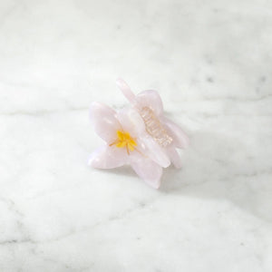 Plumeria Flower hair clip-Haven