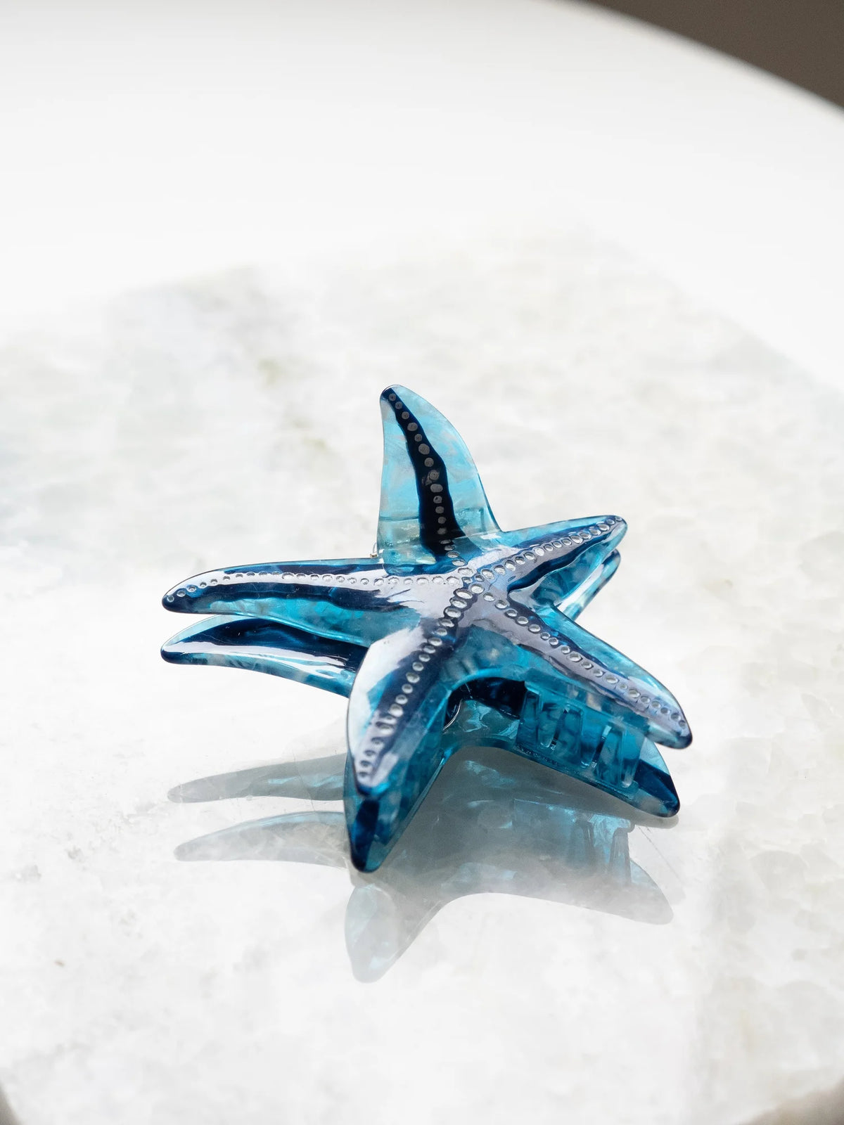 Starfish Lg. Hair Clip-Haven