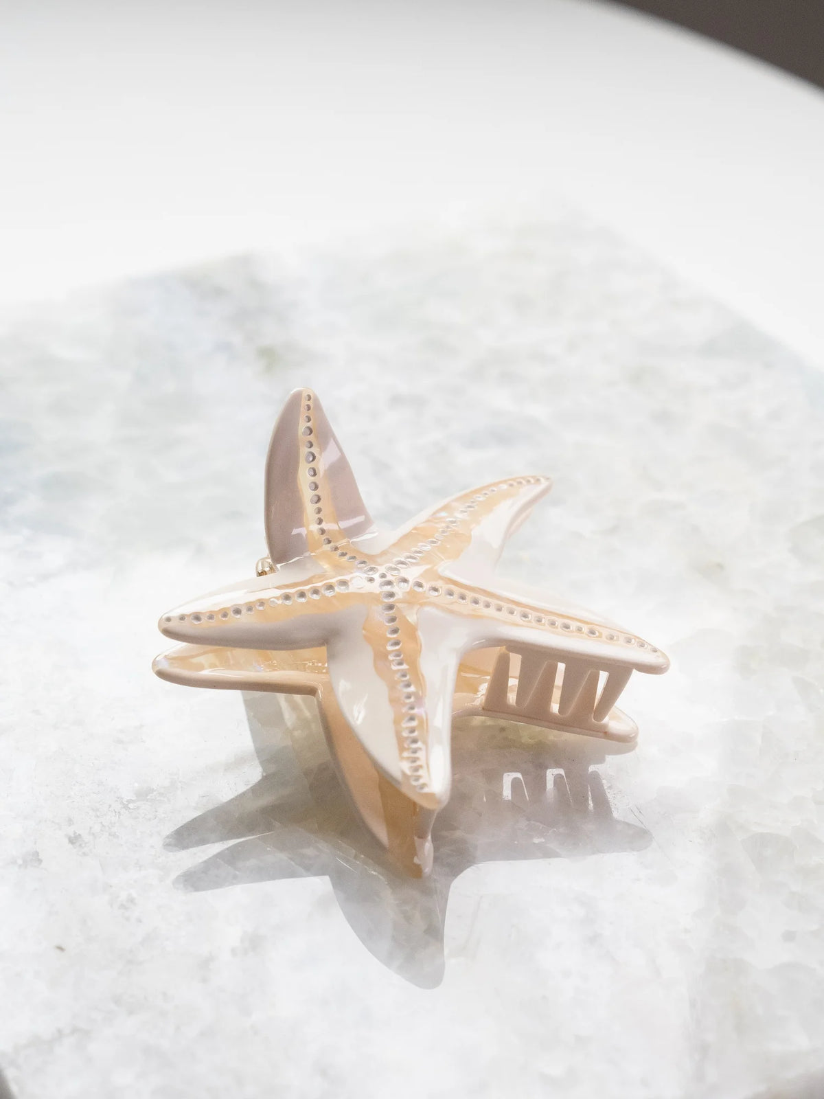 Starfish Lg. Hair Clip-Haven