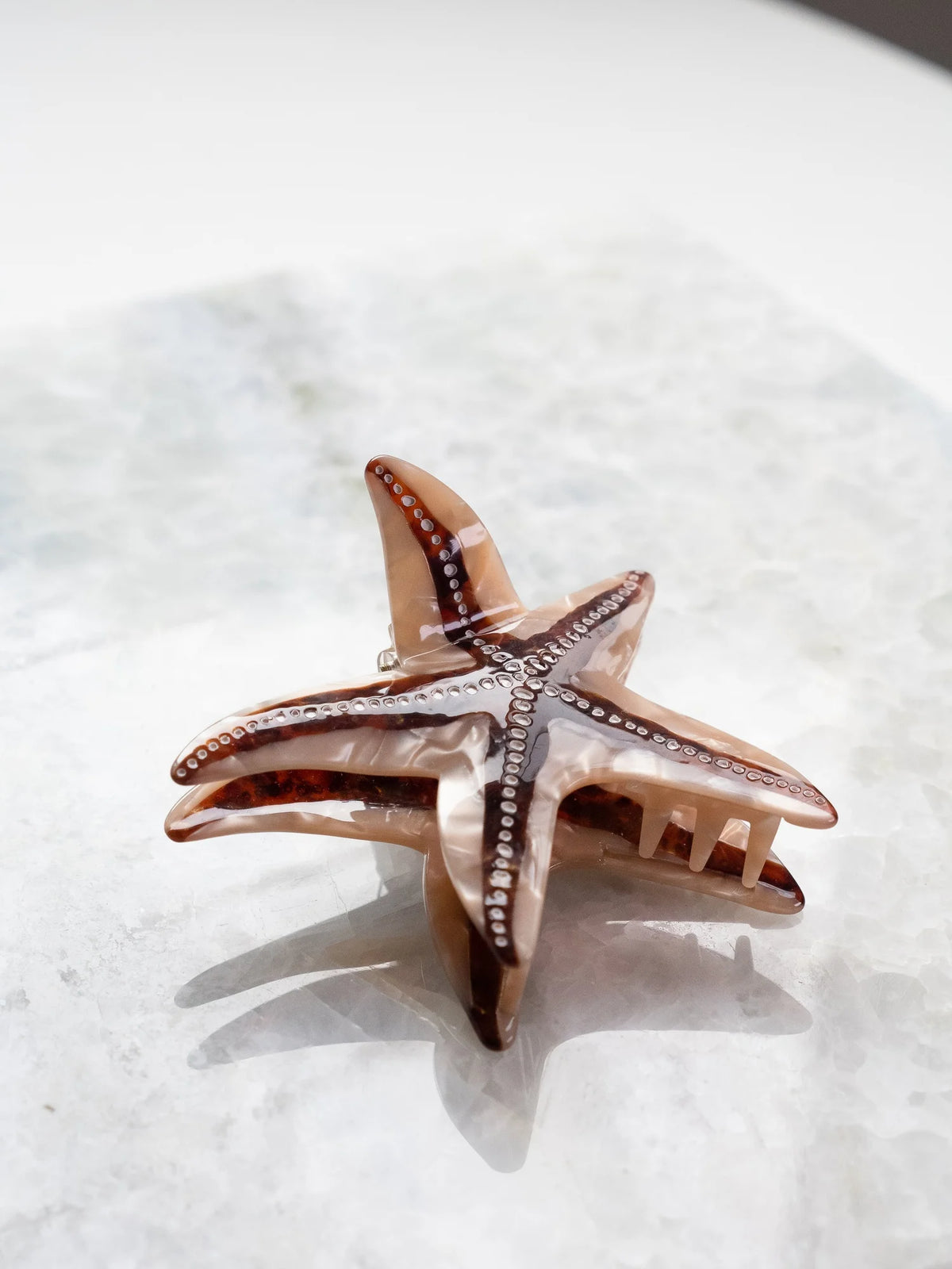 Starfish Lg. Hair Clip-Haven