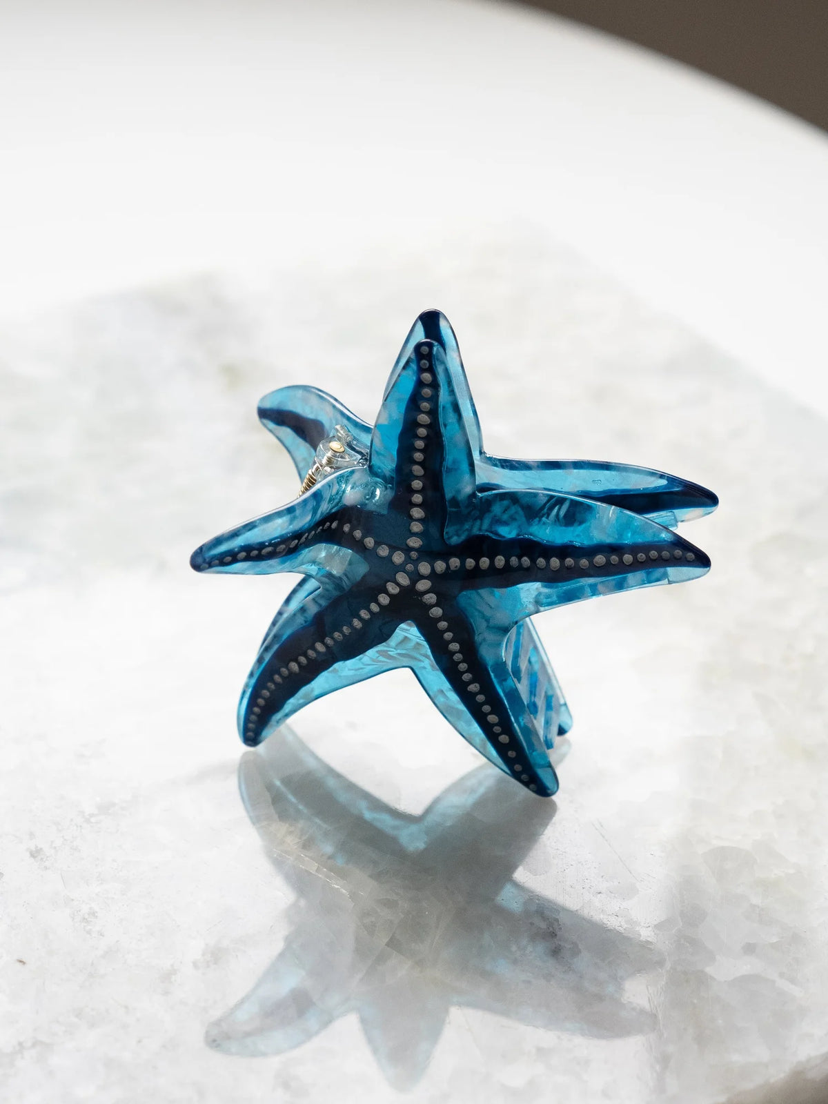 Starfish Lg. Hair Clip-Haven