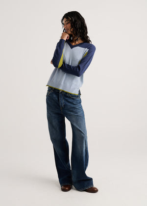 Color Theory Sweater-Zaket ZP8527U