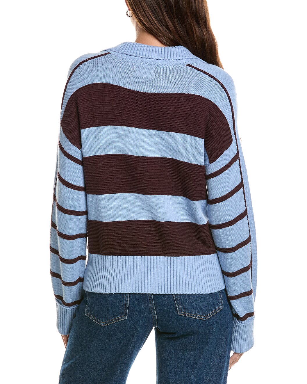 Links stripe polo-Wispr AW26 W-018