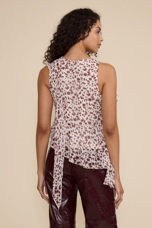 Leo Asymmetrical top-Lucy Paris T5852