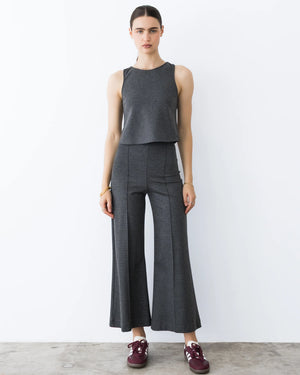 Ponte cropped wide leg Char-Ripley Rader