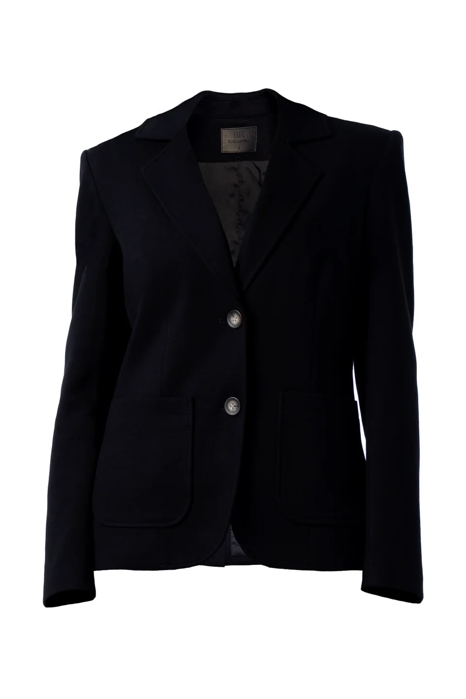 Toasty blazer w/ cable knit insert-Blue Revival 480BRF6