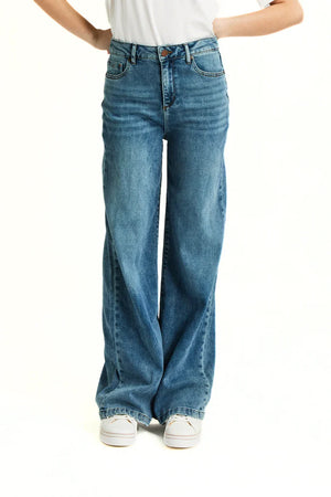 Soft wide leg-Tractr 93159-DDNW