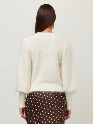 Shirred sleeve sweater-Fifteen Twenty 3F89567
