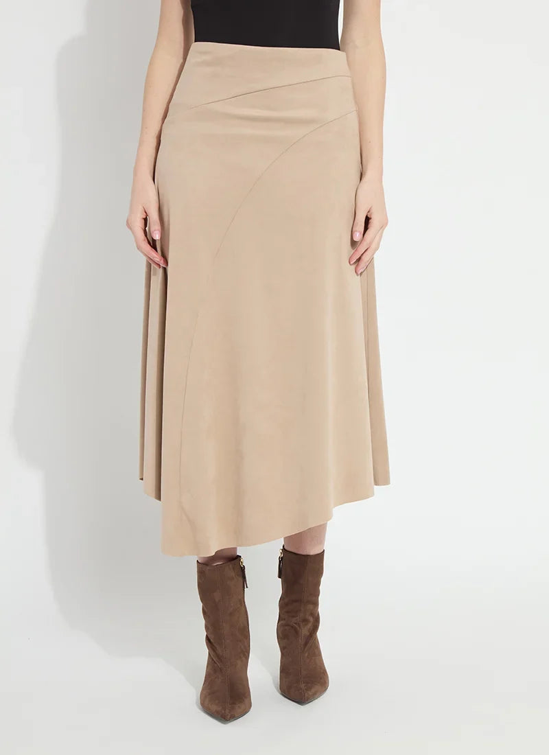Azalea asymmetric vegan suede skt-Lysse 3992