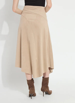 Azalea asymmetric vegan suede skt-Lysse 3992