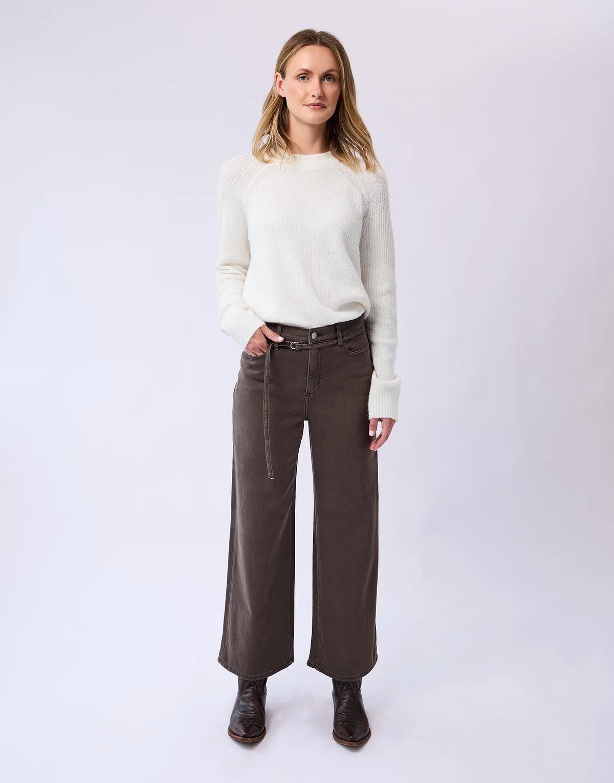 Lily Wide leg Jean-Yoga Jean 3074