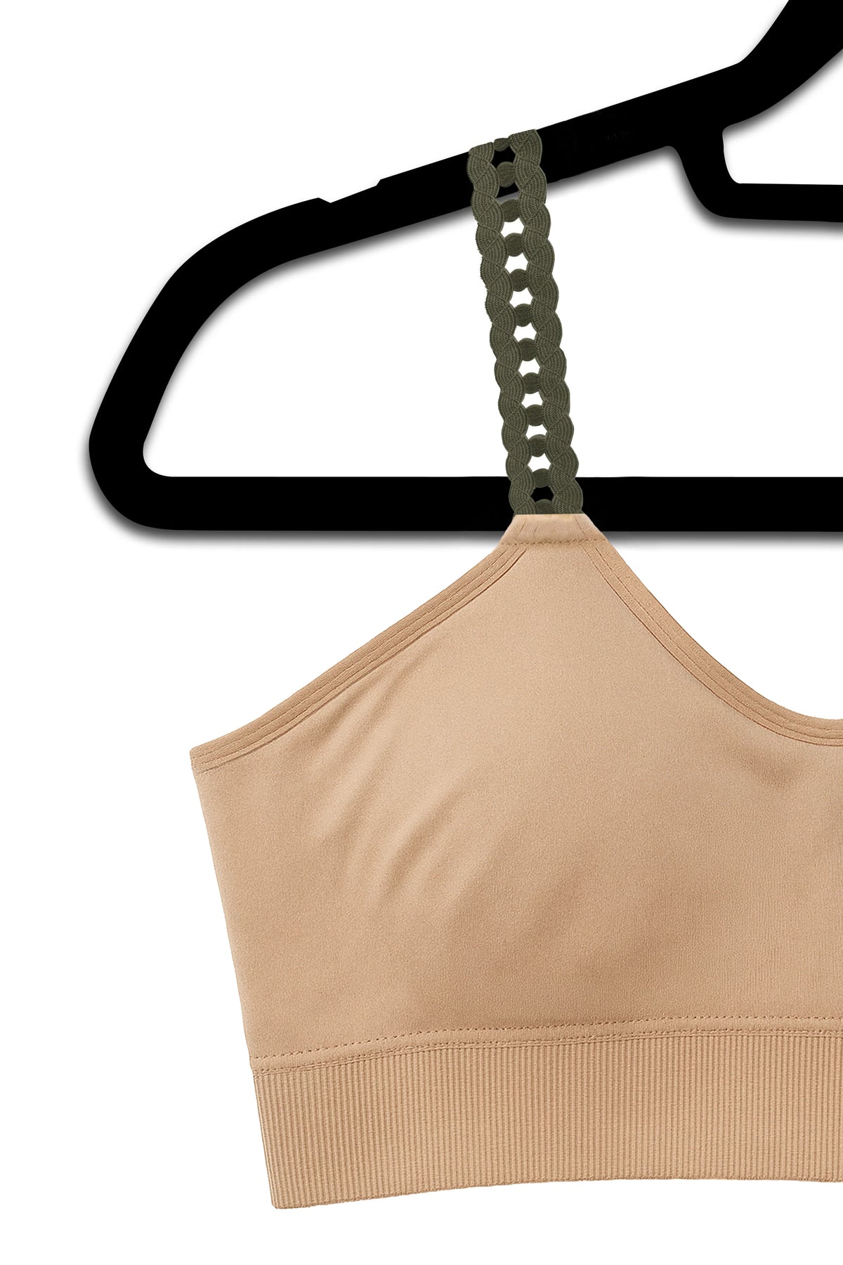 Olive loops nude bra-Strap-it's