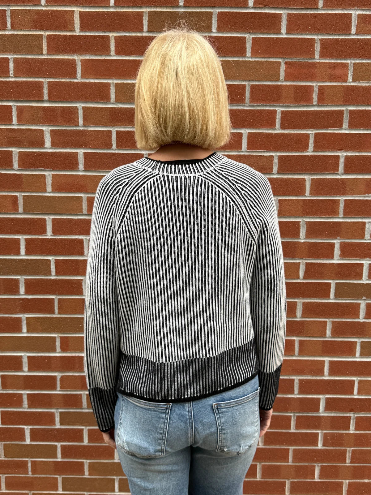 Plaited crew sweater-J society 24085
